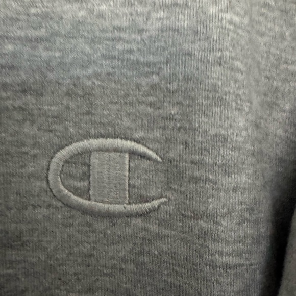 Champion Men's Short Sleeve T-Shirt Gray, 3XLT - Picture 3 of 4